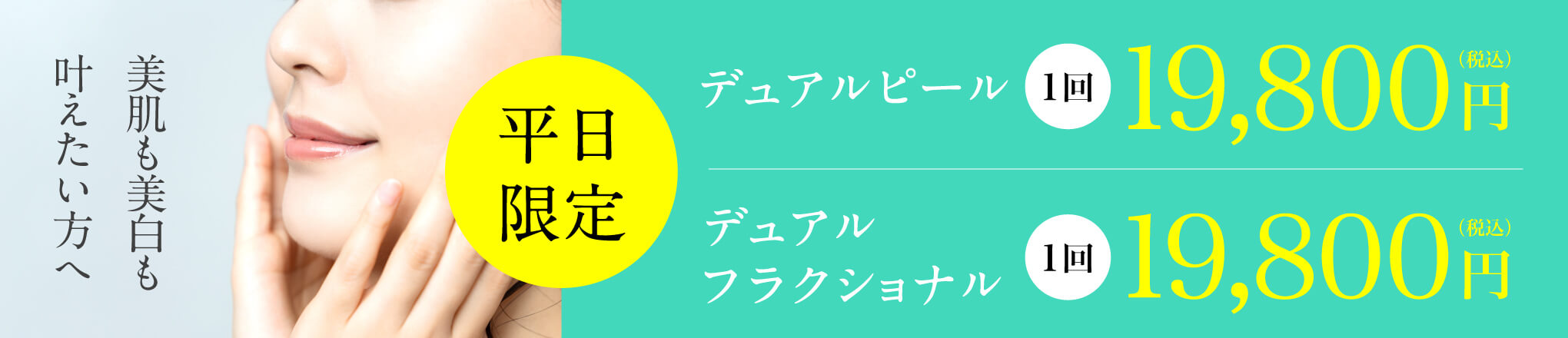 デュアルピール/デュアルフラクショナル